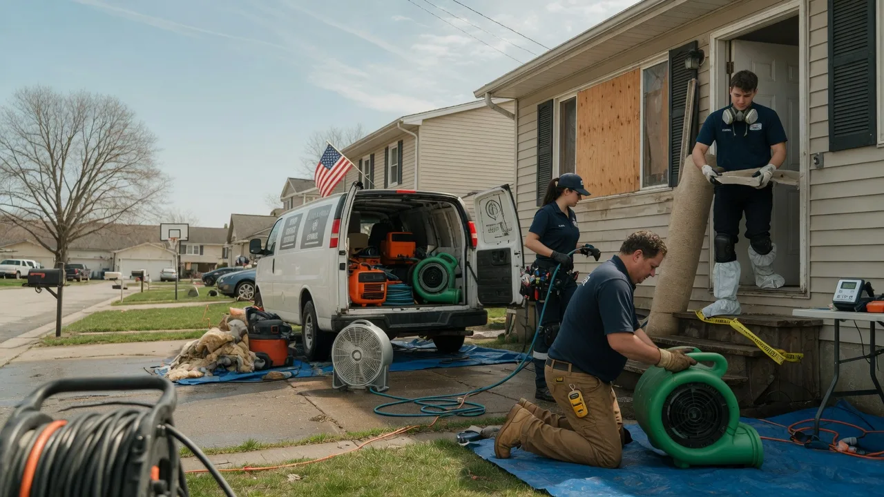 Water Damage Restoration in Bassfield, MS near me
